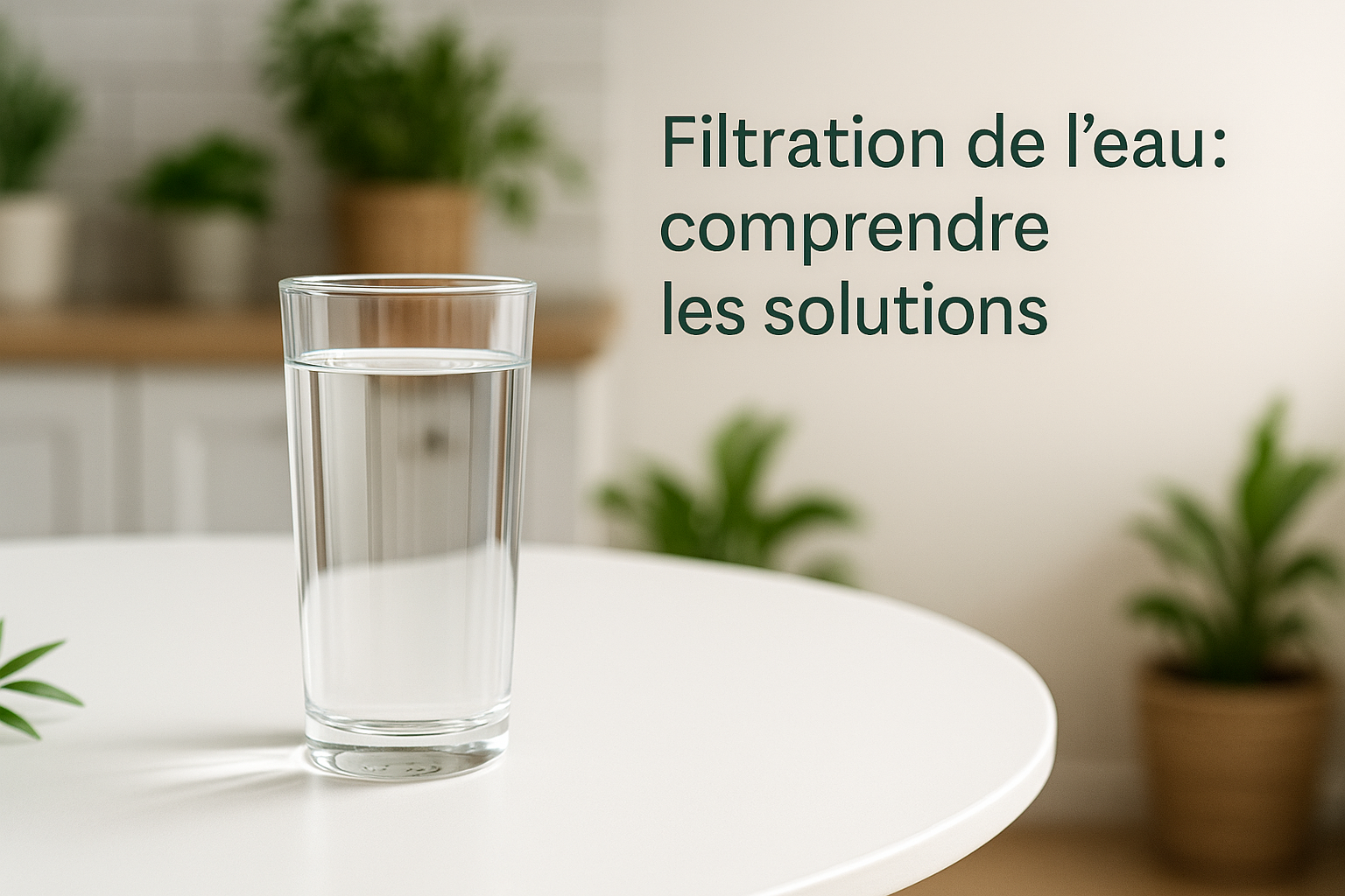 Filtration de l’eau : tout savoir pour boire une eau pure au quotidien