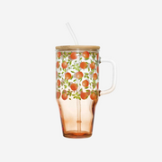 Mug en verre fruité 650 mL – Frais, élégant et réutilisable