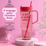 Mug Gourde 1,3 L – Octobre Rose | Eau Exquise